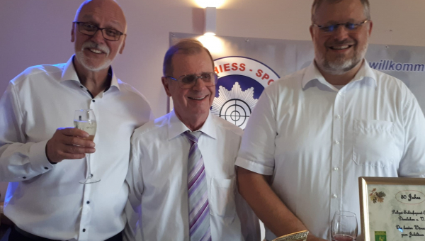 Jubiläum beim Polizei-Schießsport-Club Dinslaken e.V.